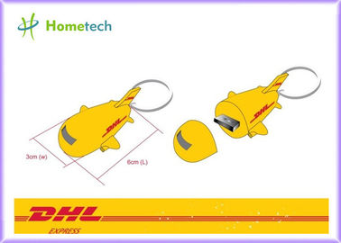 La bande dessinée de forme d'avion a adapté le caoutchouc mou d'entraînement d'instantané d'USB pour les garçons 4GB/8GB