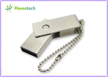 Le logo a gravé les bâtons 4G 8G 16G 32G, bâtons d'USB de torsion en métal d'USB de cadeaux