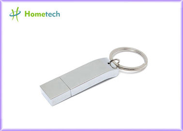 Le pouce argenté en métal de 16GB/32 gigaoctet conduit le type d'interface d'USB 2,0 pour vos cadeaux d'affaires