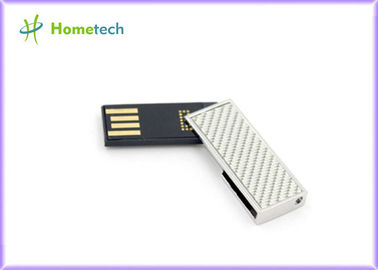 Le pouce argenté en métal conduit, Usb imperméable de clé d'acier inoxydable 8GB/16GB/32GB