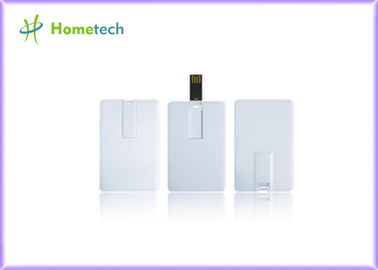 Grande vitesse blanche faite sur commande du dispositif de stockage d'USB de carte de crédit de carte de couleur 8GB 16GB 32GB