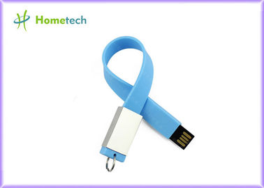 Logo imperméable de coutume du bâton 4gb 32gb de mémoire du lecteur 2,0 d'instantané d'USB de bracelet de silicone
