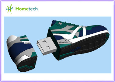 Logo fait sur commande 8GB 16GB 32Gb d'USB 2,0 d'entraînement de stylo de chaussures de sport 64 gigaoctets d'usb d'entraînement d'instantané, produits chauds de vente de bâton d'usb de cadeau