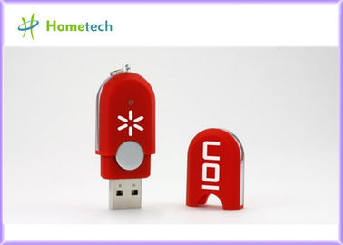 Rectangle en plastique rouge à grande vitesse du lecteur 4GB 8GB d'instantané d'USB pour l'école
