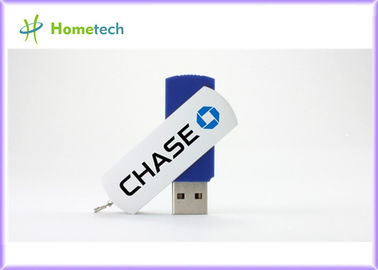 Commande en plastique bleue de pouce de bâton de mémoire d'entraînement d'instantané d'USB avec 2GB