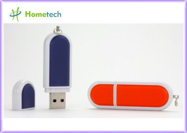 Mémoire en plastique BLEUE/ORANGE d'USB du lecteur 2,0 d'instantané d'USB avec la puce de la catégorie A