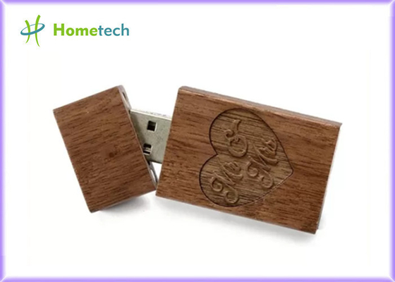 Stockage de données lisant 148 la commande en bois d'instantané de Mbps 16GB USB