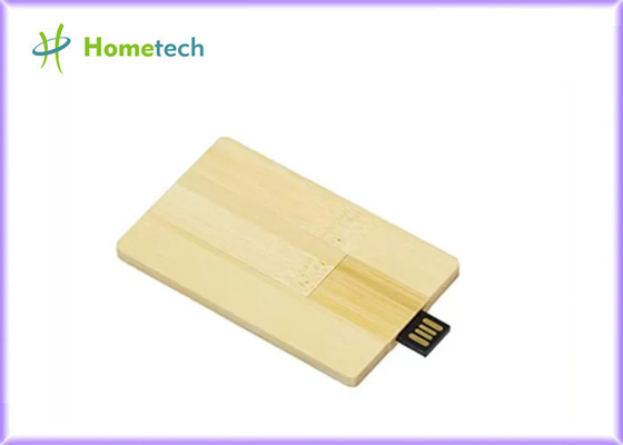 Commande en bois en bambou d'instantané d'USB de carte de 8-16MB/S 32GB
