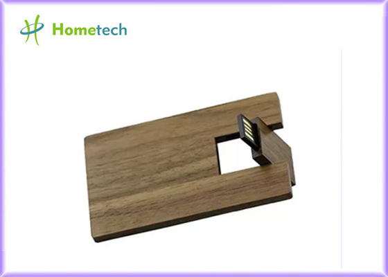 Bâton instantané de mémoire d'entraînement d'USB 2,0 en bois de carte de noix