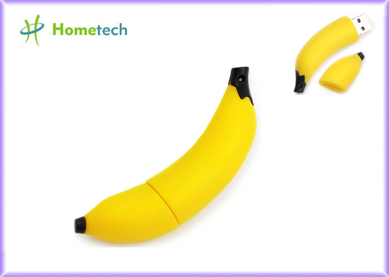 La banane instantanée du lecteur 4GB 8GB d'USB 2,0 mignons de conception de fruit a formé pour le cadeau promotionnel