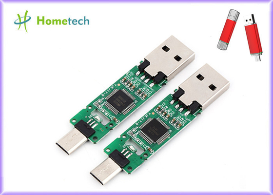 Métal/plastique d'entraînement d'instantané d'USB de téléphone portable de puces d'OTG sans loger la caisse