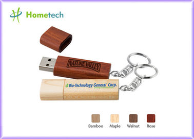 L'éclair d'Usb adapté aux besoins du client par bambou de gravure de cadeau conduit Eco Frinendly